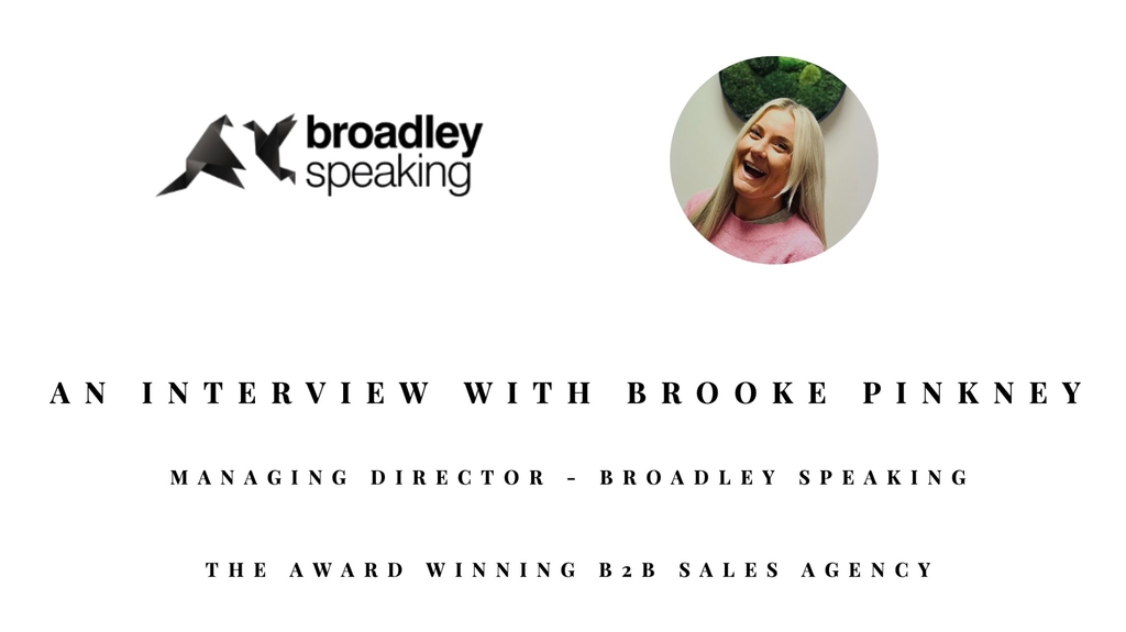An Interview with Brooke Pinkney – Leadership, Culture & the Evolution of B2B Sales